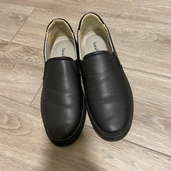 Black Slip On Sneakers - Picture 1 of 5